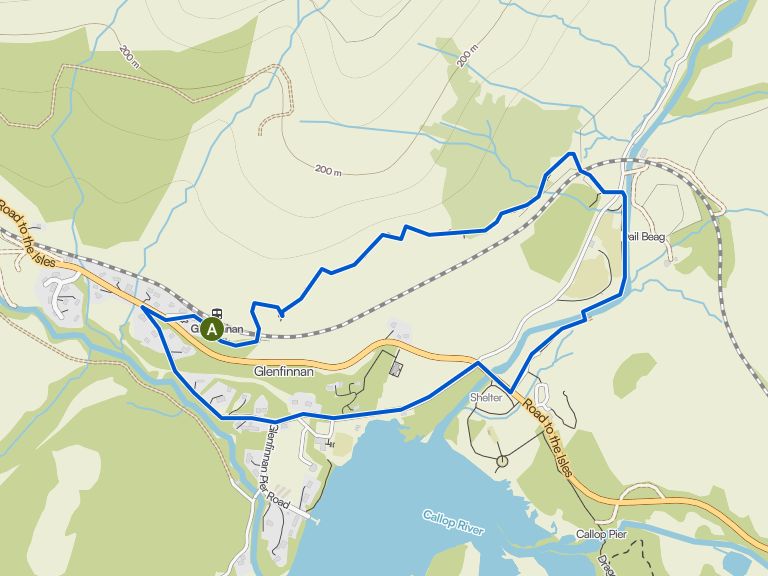 Glenfinnan Viaduct loop | hike | Komoot